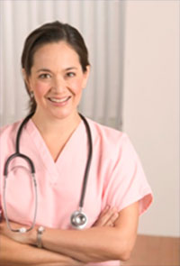 Photo of a nursing assistant
