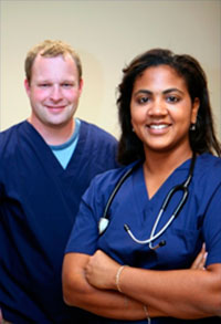photo of 2 nursing assistants