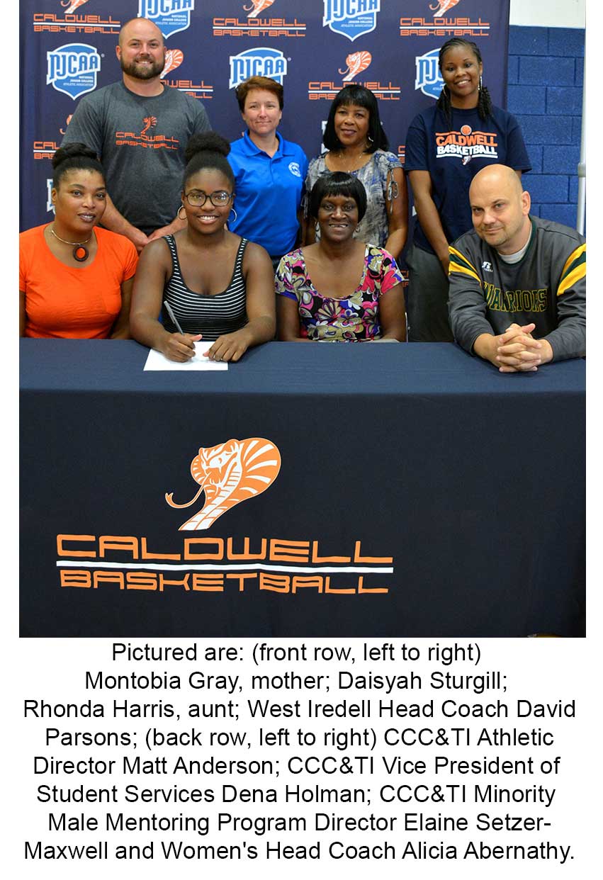 Daisyah Sturgill Signing with CCC&TI