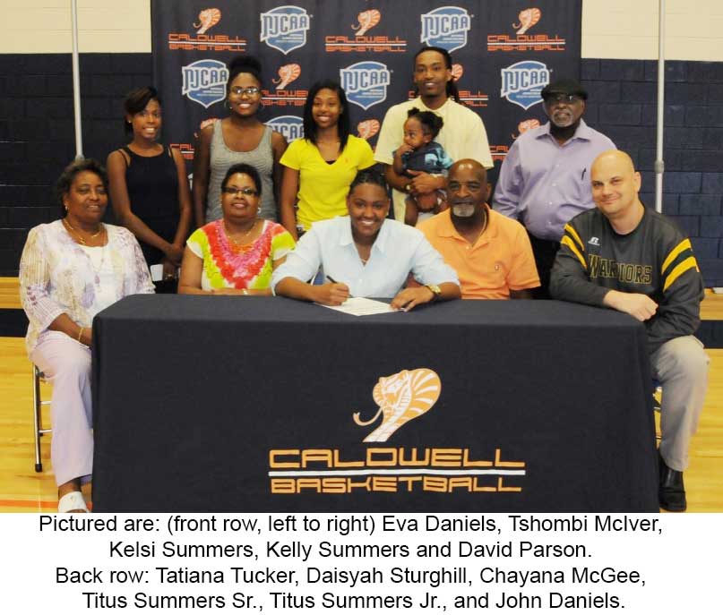 Kelsi Summers Signing with CCC&TI