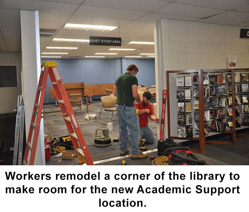 Academic Support Center remodel