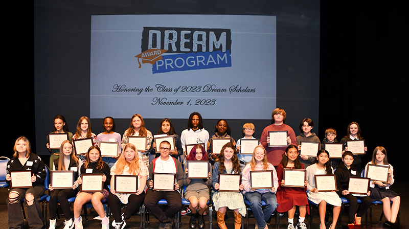 2023 Dream Award recipients 