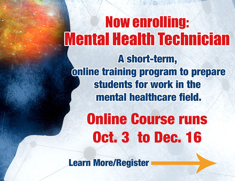 ad for Mental Health Tech course