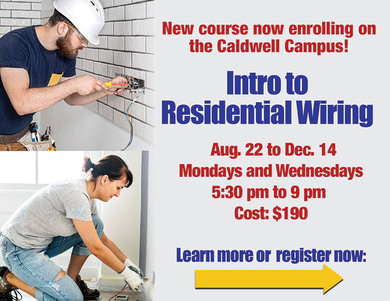 ad for Residential Wiring Course